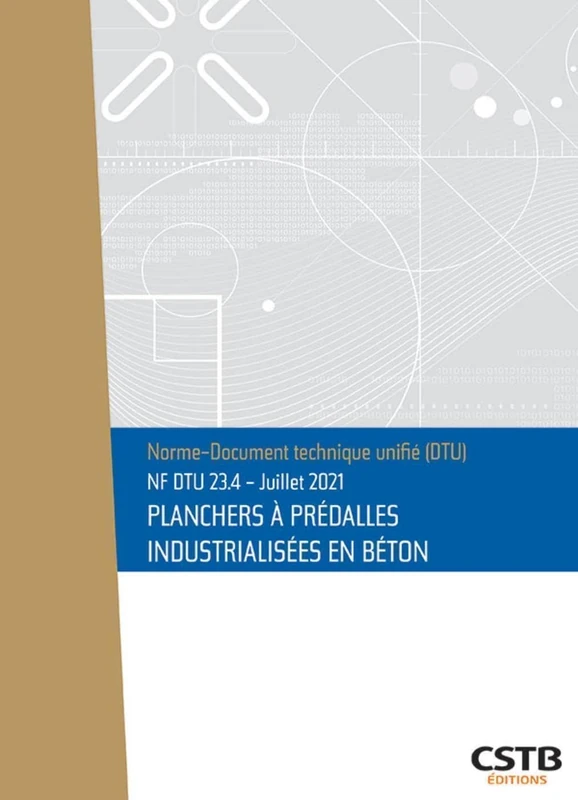 NF DTU 23.4 Planchers à prédalles industrialisées en béton - Image 1