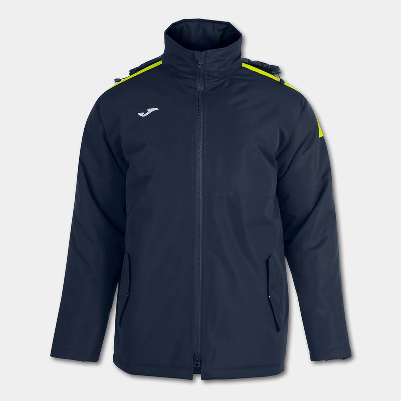 Joma M Anorak trivor, unisex-adult, navy-fluorescent yellow