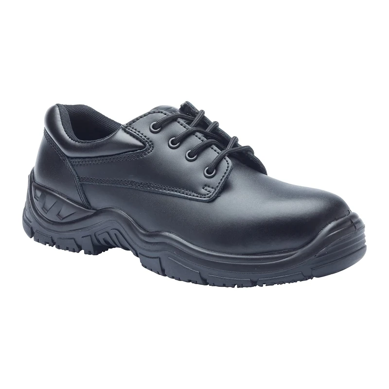 Blackrock Black Occupational Officer Shoe with Non-Metallic Midsole