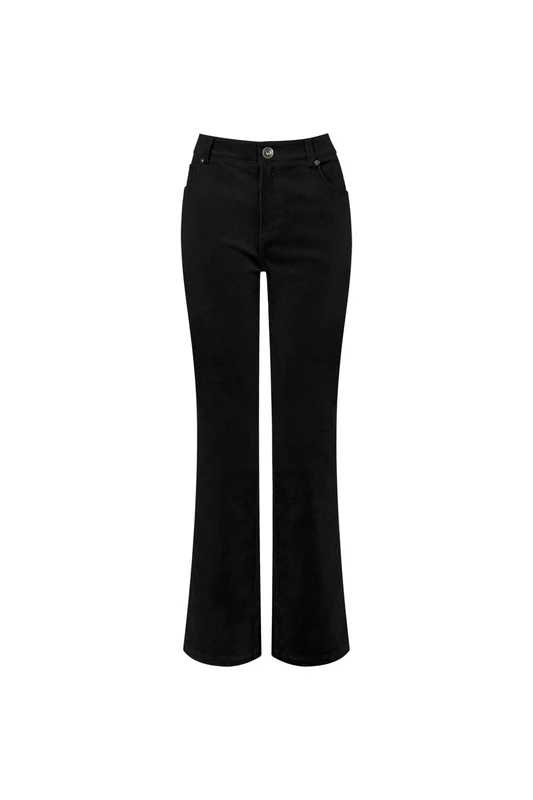 Joe Browns Womens Bootcut Corduroys, Black, 18 UK