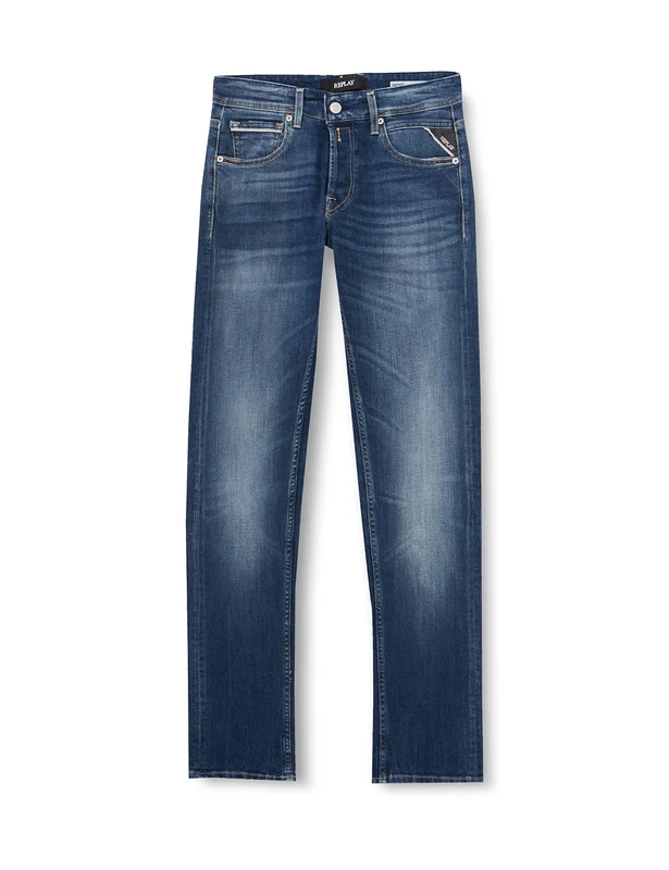 REPLAY Men's Grover Jeans, 009 Medium Blue, 2932