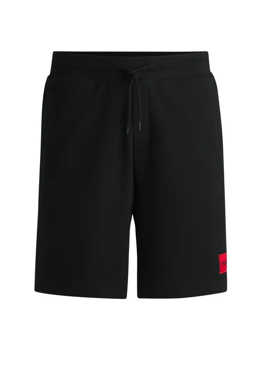 HUGO Men's Diz222 Jersey Shorts, Black001, L