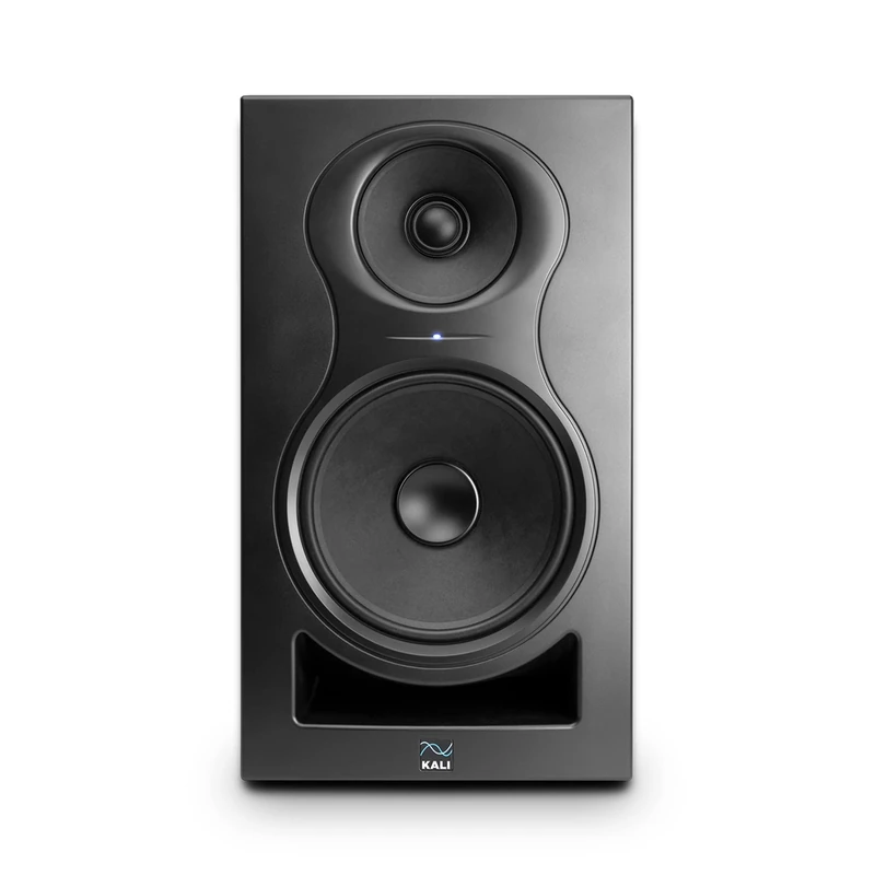 Kali Audo IN-8 2nd Wave Nearfield Monitor with Coaxial Midrange/Tweeter (unique bass reflex system, low distortion & transparent sound, new boundary EQ settings, 140 watts), Black
