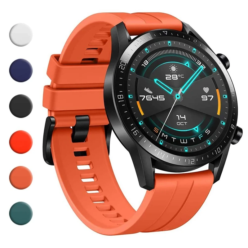 Strap for Huawei Watch GT3/GT2/GT2 Pro 46mm,22mm Wristband Compatible con Huawei Watch GT Sport Active 46mm