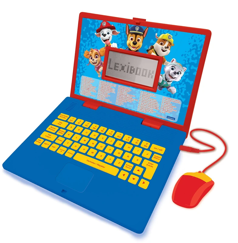 Lexibook Lexibook-JC598FZi10, PAW Patrol, Bilingual French/Dutch Educational Computer, Girls Toy with 124 Activities for Learning, Fun and Playing Piano, JC598PAi10