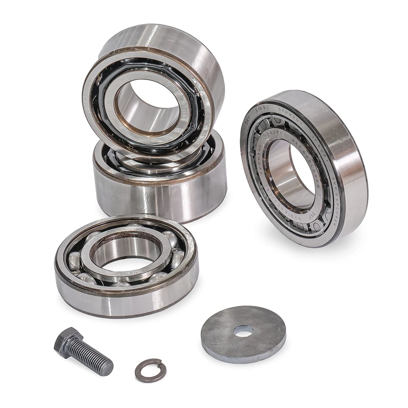 Robuschi Service Kit Spare Part Bearing STD For Lobe Blower, Range RBS, Sizes 95-105-106: Bearing, Bearing 6312, Bearing 3312, Bearing Lock Disk, Screw, Washer, 12 Month Warranty in 1-box - Image 1