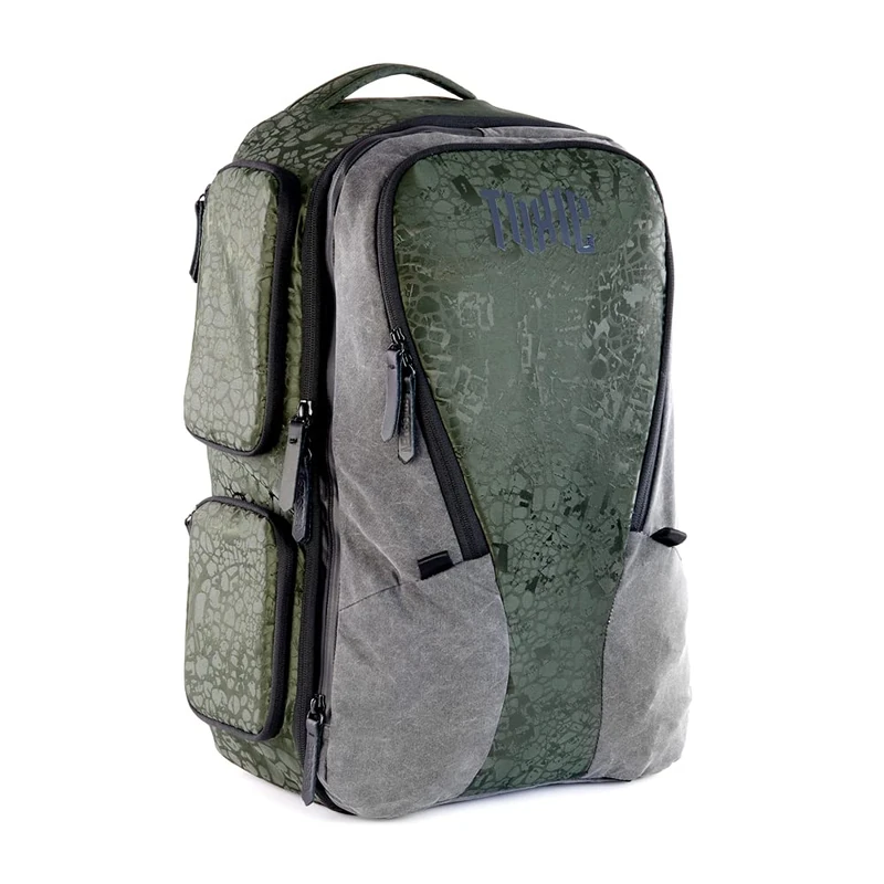 Toxic Valkyrie Camera Backpack - Smart Storage Padded Camera Bag with Lumbar Support (VALKYRIE-EMER-M) - Image 1