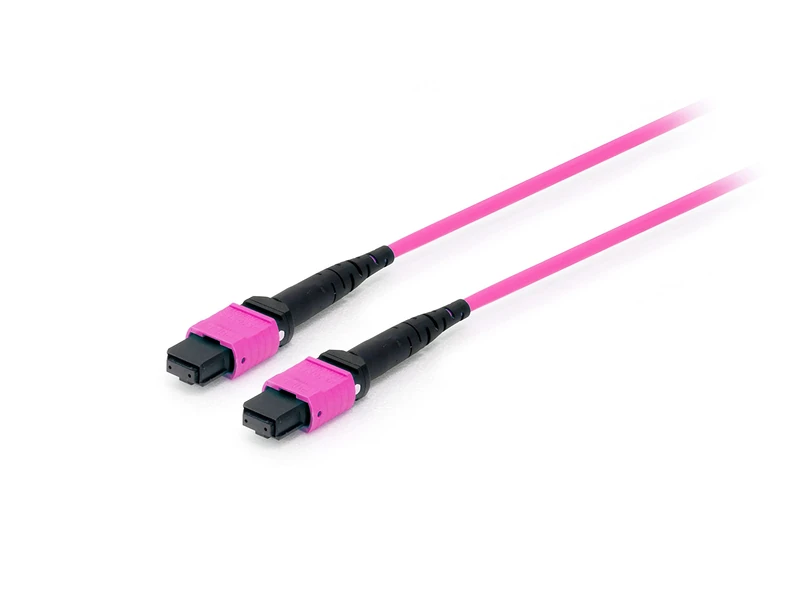 Digital Data Communications LWL Patch Cable MTP->MTP 3.00 m Multimode OM4 Aqua - Network - Multimode Fibre