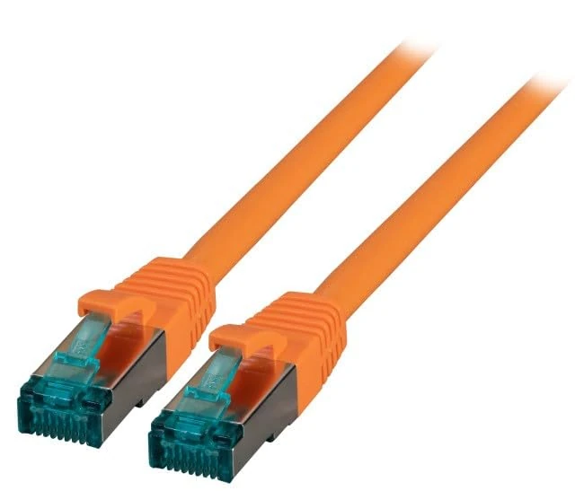 EFB RJ45 CABLE DE RED S/FTP, CAT.6A, LSZH, 30M, ORANGE