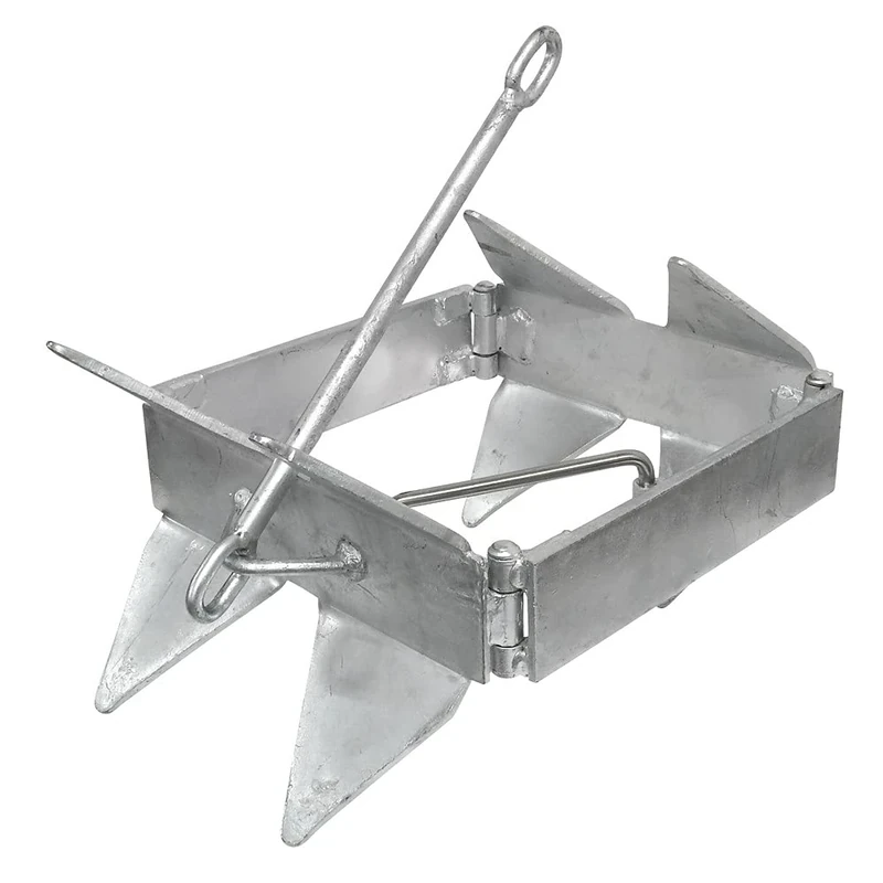 Extreme Max 3006.6821.1 BoatTector Galvanized Cube Anchor (Box-Style) - 13 lbs.