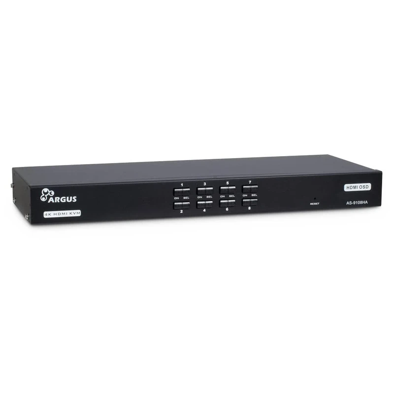 Inter-Tech KVM-Switch AS-9108HA HDMI | 88887300 - Image 1
