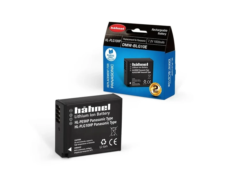 Hähnel - HL-PLG10HP Panasonic - Camera Accessories - Li-Ion Battery