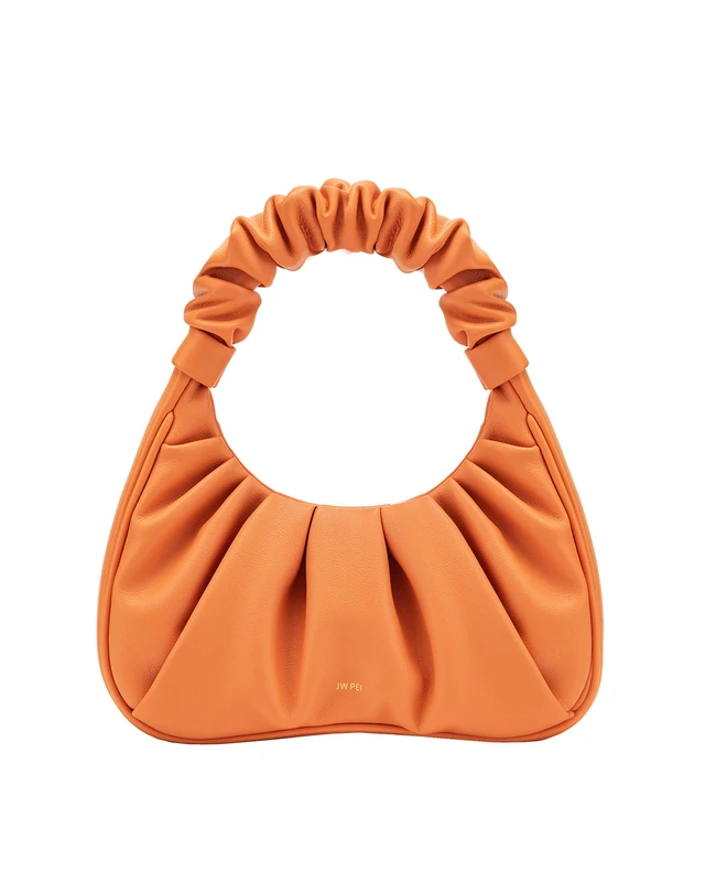 JW PEI Women's Gabbi Ruched Hobo Handbag - Orange