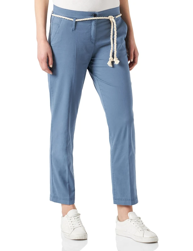 BRAX Women's Style Mel Verkürzt Pants, Dusty Sky, Normal