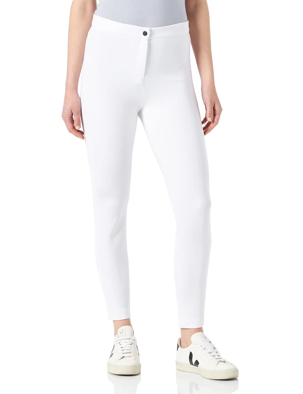 BRAX Women's Style Lou Slacks Leggings, White, 29W / 32L - Image 1