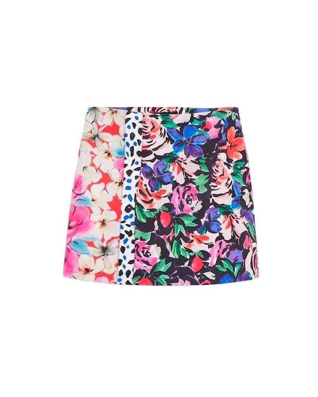 Desigual Women's FAL_ARLÉS Skirt, Multicolor, S