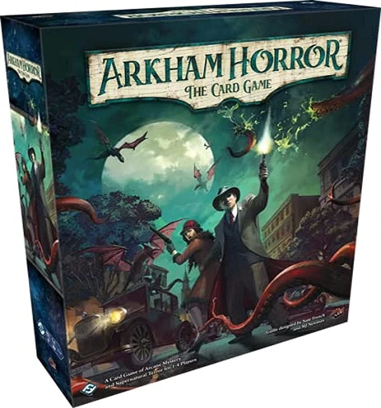 Fantasy Flight Games | Arkham Horror The Card Game: Revised Core Set | Card Game | Ages 14+ | 1 to 4 Players | 60 to 120 Minutes Playing Time