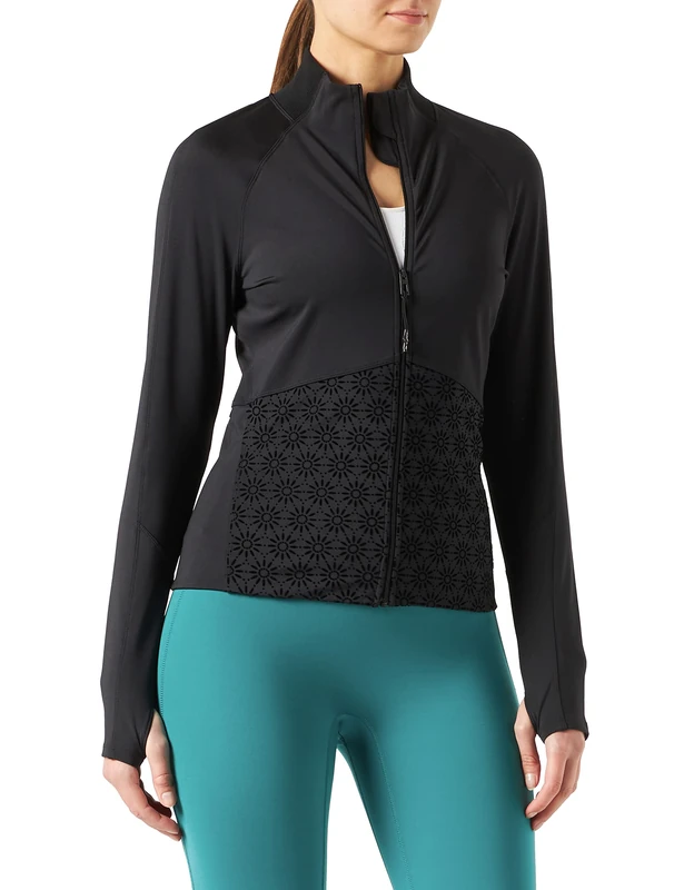 Desigual Women's Sweat_BUCEO Sweatshirt, Black, S - Image 1