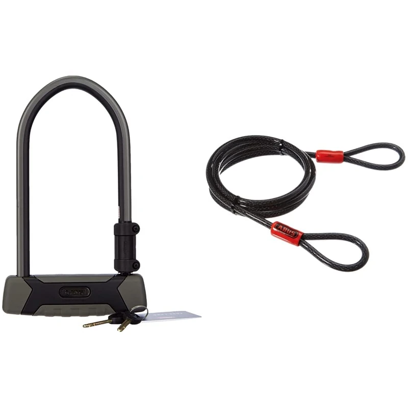 Abus Granit XPlus 540 U-Lock 160HB300 Anti-Theft, 300 mm + Eazy KF & Cobra Cable