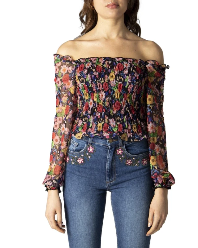 Desigual Women's TS_Ailea T-Shirt, Black, L