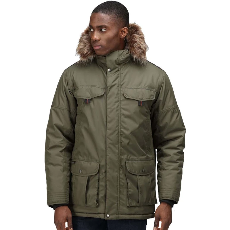 Regatta Men's Aarav jacket, Dark Khaki, XXXL