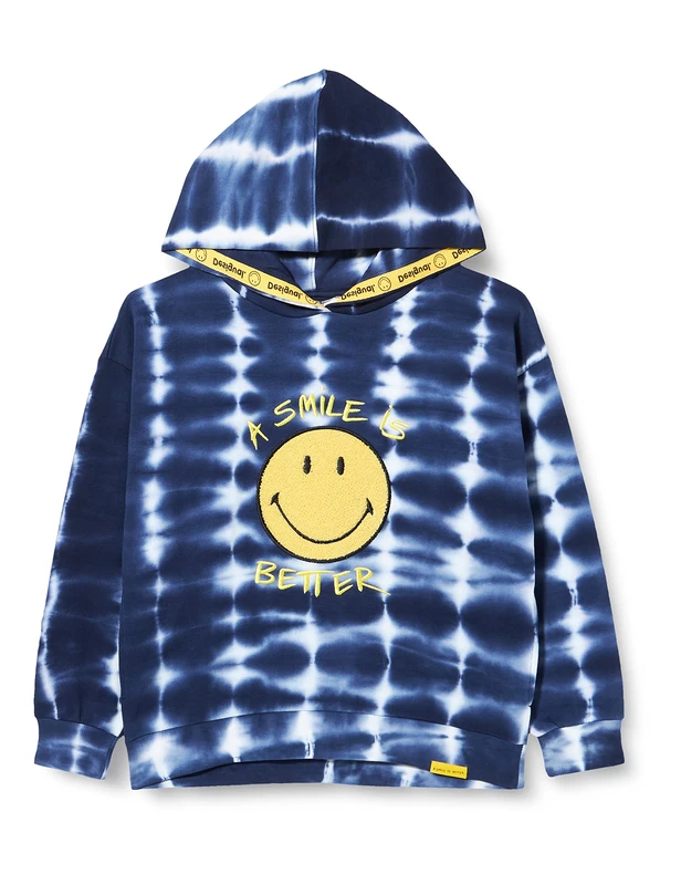 Desigual Boys' Sweat_FORCIS Sweatshirt, Blue, S - Image 1