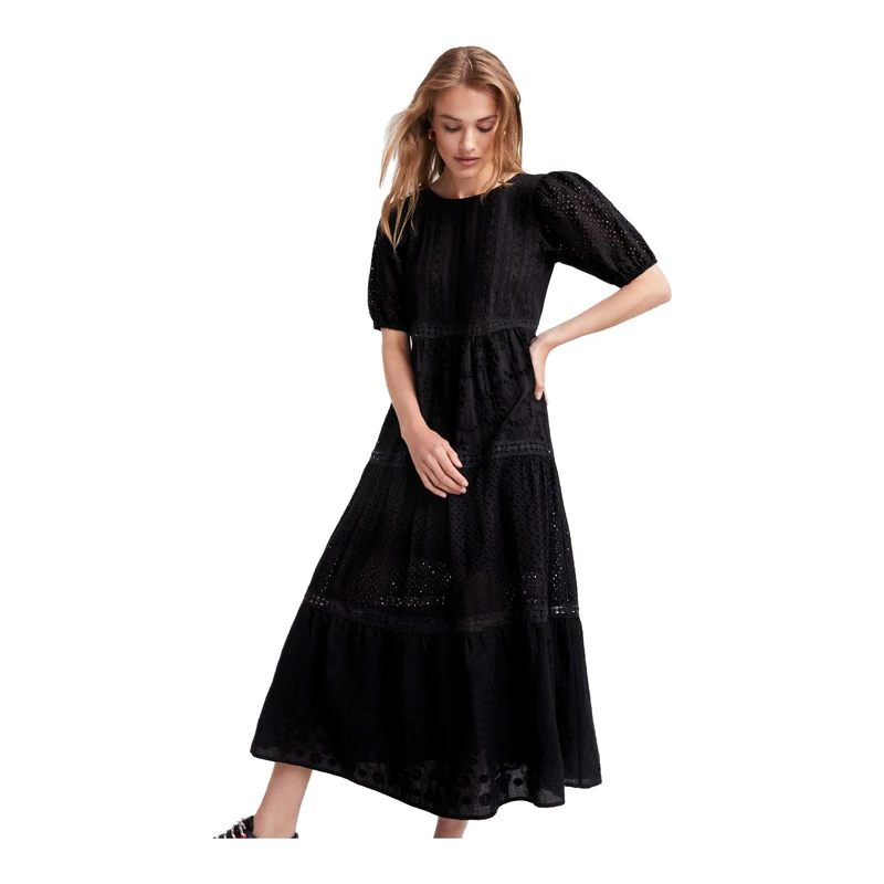 Desigual Brady Dress 22SWVW16 SS22 New Season Black - Image 1