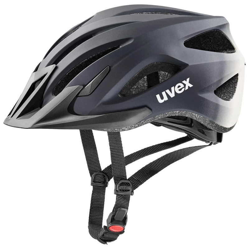 uvex Viva 3 - Lightweight All-Round Bike Helmet for Men & Women - Individual Fit - Washable Interior - Deep Space Sand Matt - 52-57 cm