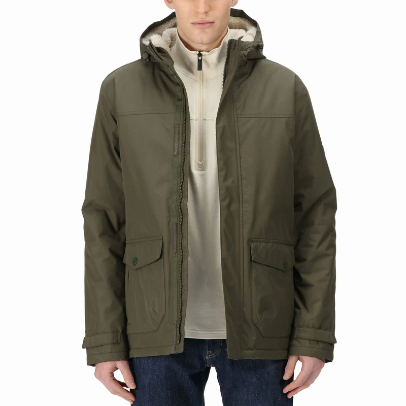 Regatta Sterlings III Men's Jacket, Dark Khaki, XXL