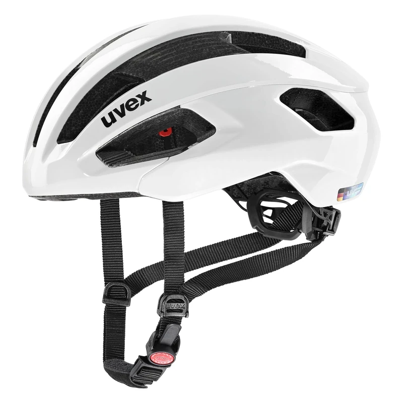 uvex Rise - Secure Performance Bike Helmet for Men & Women - Individual Fit - Optimized Ventilation - White - 52-56 cm