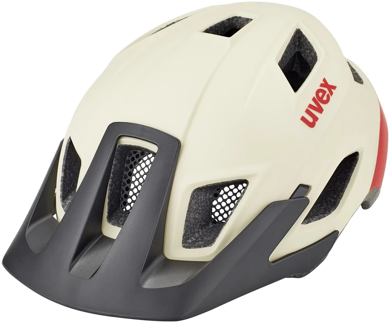 uvex Access - Lightweight Mountain Bike Helmet for Men & Women - Individual Fit - Optimized Ventilation - Sand Red Matt - 57-62 cm