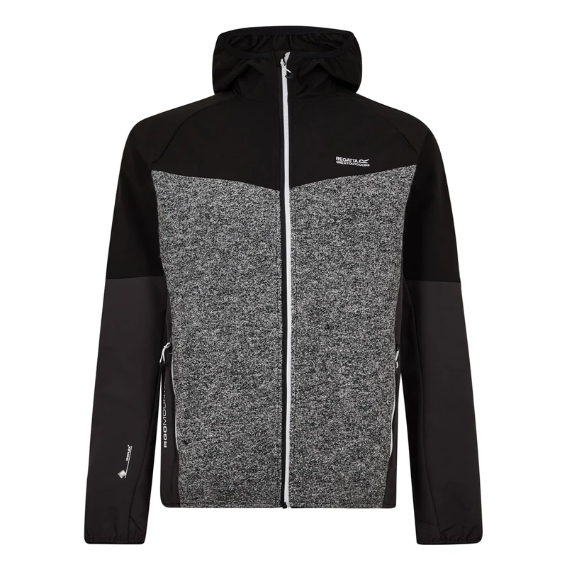 Regatta Mens Garn II Jacket Black/Ash/Ash M