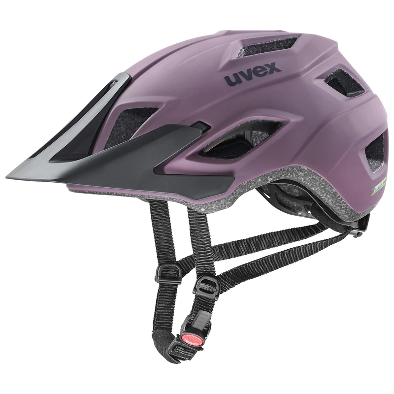 uvex Access - Lightweight Mountain Bike Helmet for Men & Women - Individual Fit - Optimized Ventilation - Plum Matt - 52-57 cm