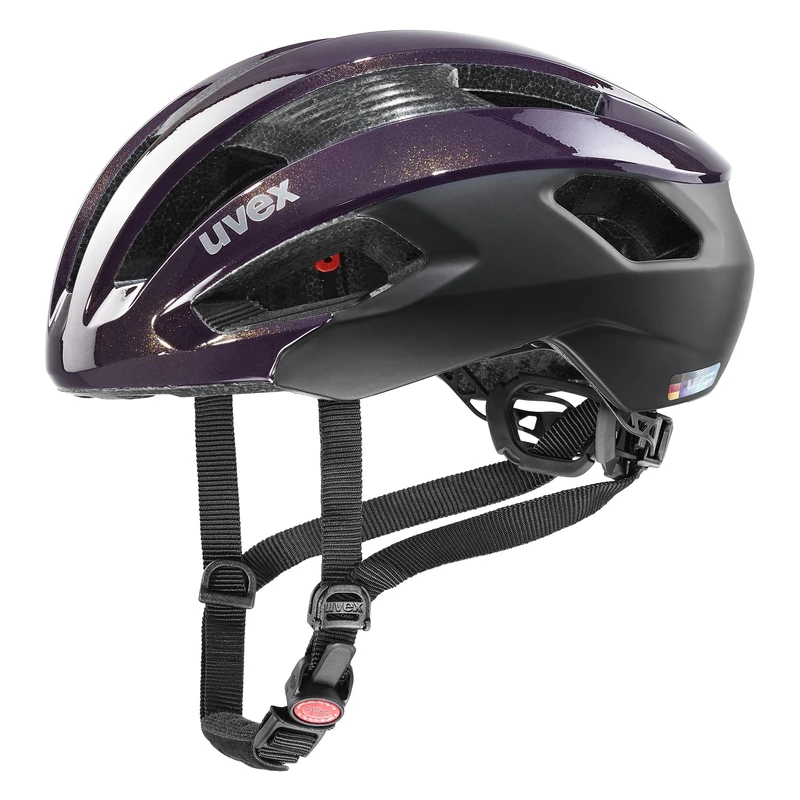 uvex Rise cc - Secure Performance Bike Helmet for Men & Women - Individual Fit - Optimized Ventilation - Prestige - Black - 56-59 cm