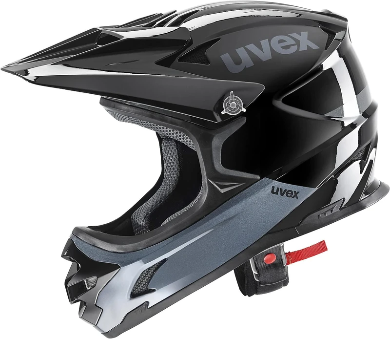 uvex Hlmt 10 Bike - Sturdy Mountain Bike Helmet for Men & Women - Four Available Sizes - Optimized Ventilation - Black Grey - 56-58 cm