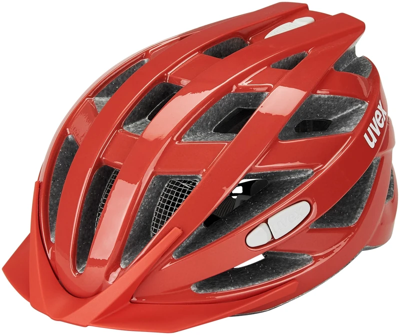 uvex i-vo 3D - lightweight all-round helmet for women and men - individually adjustable fit - expandable with LED light - grapefruit - 56-60 cm