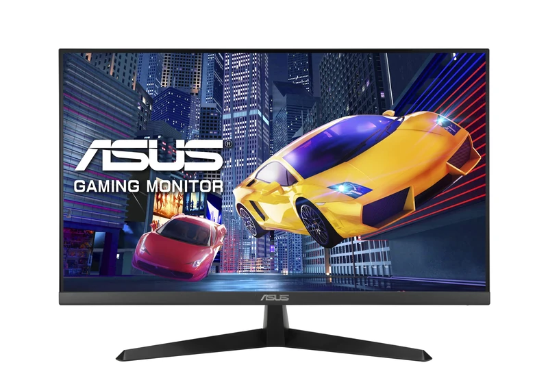 ASUS Eye Care Gaming Monitor VY279HG2 — 27-inch Full HD (1920x1080) IPS, 144Hz, 1ms MPRT, AMD FreeSync, Frameless, Eye Care Plus, Antibacterial, HDMI/VGA, VESA, 3-Year Warranty, Black