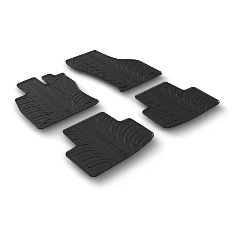 Lampa 24452 Rubber Car Mat Set for Skoda Octavia 5p (06/20>) - Skoda Octavia Wagon (06/20>)