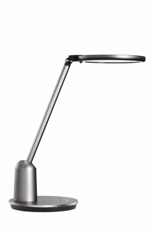 Philips LED Einstein Desk Lamp 15W Light [Warm to Cool White - White] for Home Indoor Lighting, Reading, Study, Office and Work.