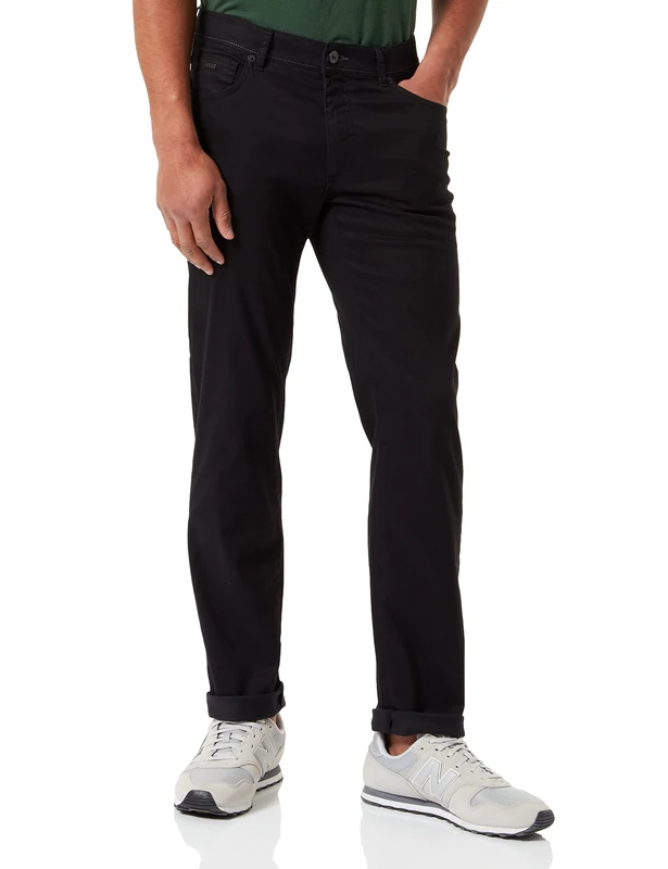 BRAX Men's Style Cadiz Pants, Perma Black, 33/32