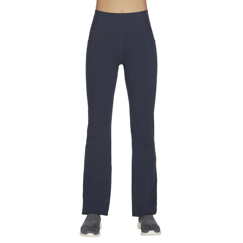 Skechers Women's Gowalk Evolution Flare Pant II, Blue Iris, Large - Image 1