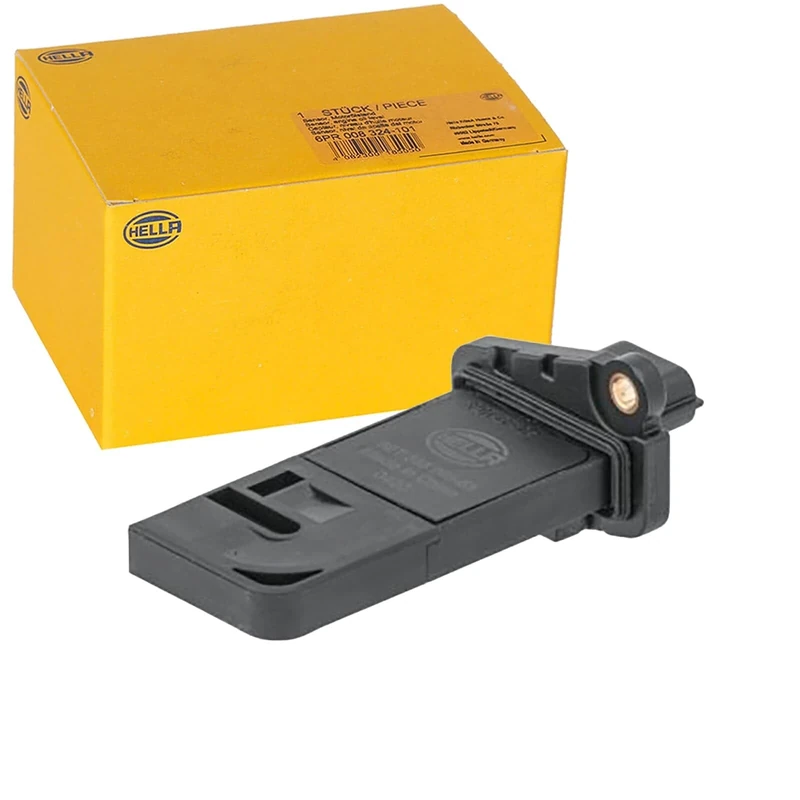 HELLA 8ET 358 095-531 Air Mass Sensor - 4-pin connector - Fitting - with seal