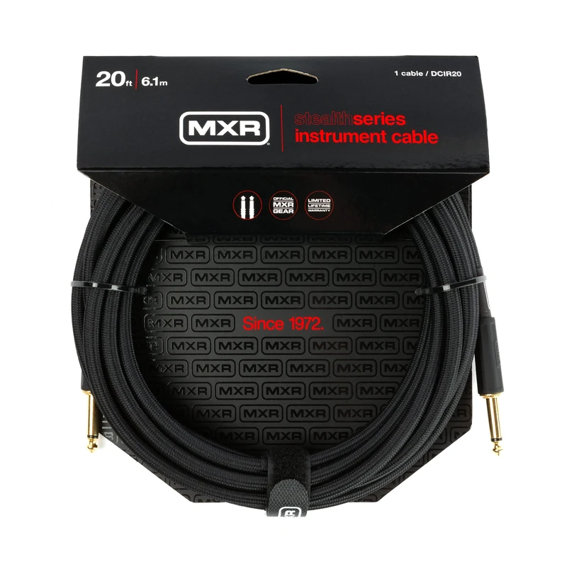 MXR DCIR20 Cable - 20ft - 6.1m - Stealth Instrument Cable