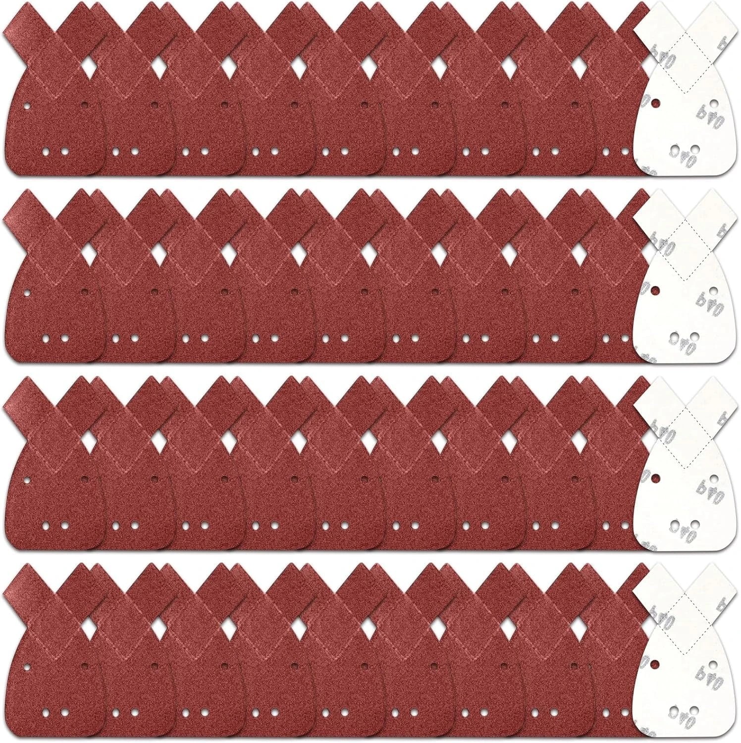 Black Decker Mouse Sanding Discs 40 Pack Palm Sander Sandpaper Mouse Sanding Sheets Assorted Grits 40/60/80/120 Fits Black and Decker Detail Hand Sander