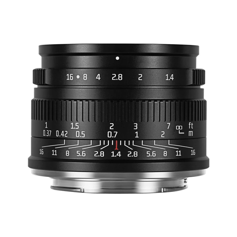 7artisans APS-C 35mm F1.4 Mark II APS-C Manual Focus Fixed Lens Large Aperture for Sony E Mount Mirrorless A6500 A6300 A6100 A6000 A5100 A5000 A9 NEX 3 NEX 3N NEX 5 NEX 5T NEX 5R Cameras NEX