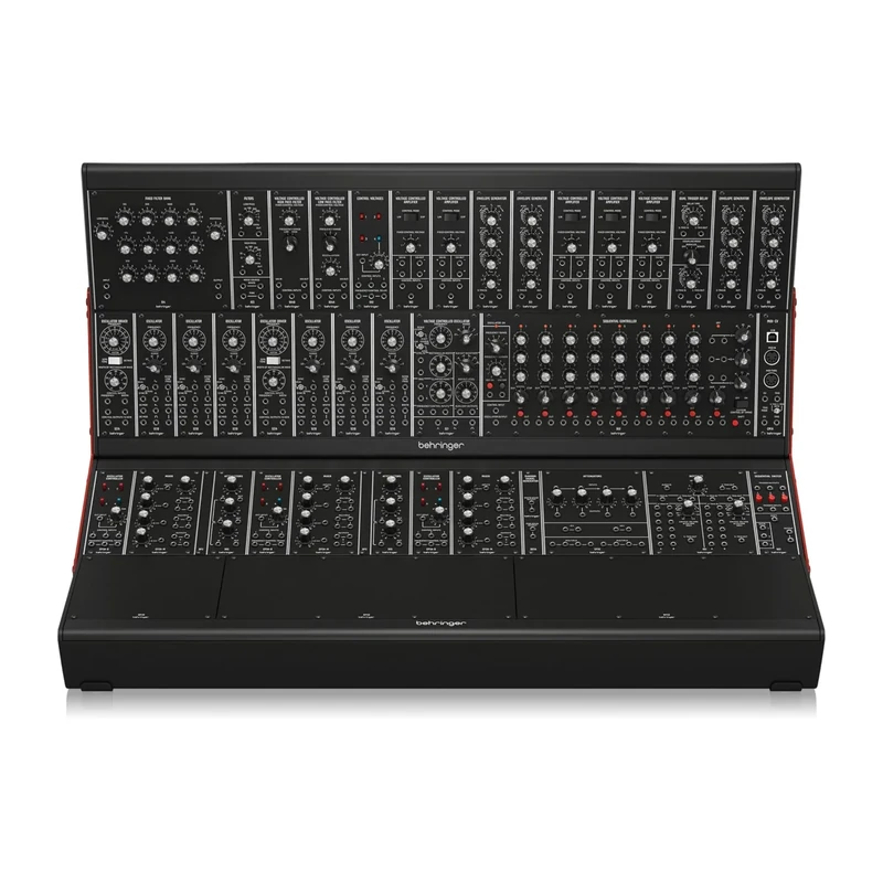 Behringer SYSTEM 55 Complete "System 55" Modular Synthesizer with 38 Modules, MIDI-to-CV Converter and 2 EURORACK GO Cases