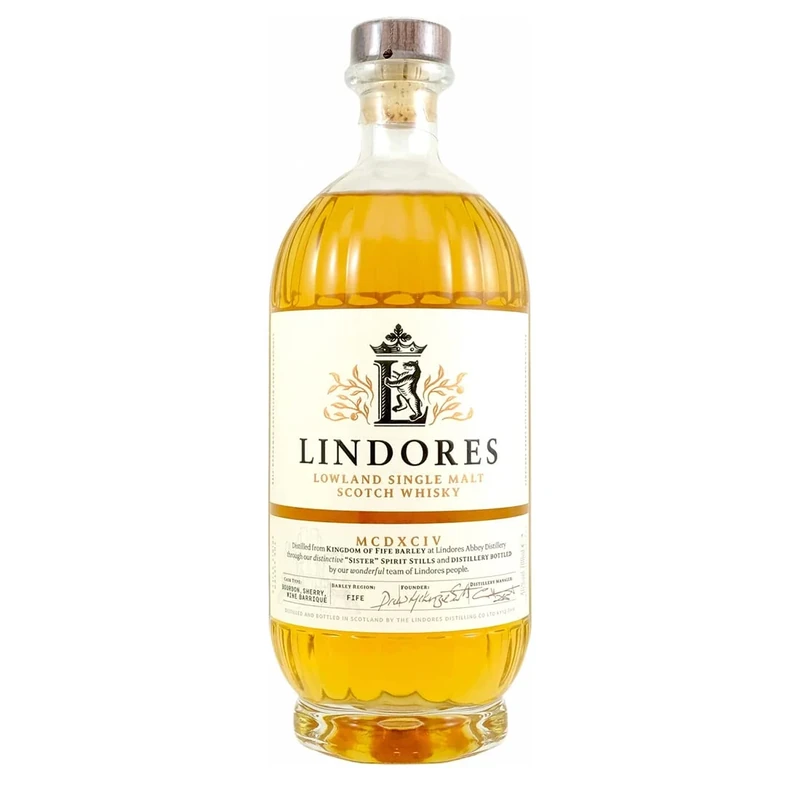 Lindores - MCDXCIV Lowland Scotch Single Malt - Whisky 70cl 46% ABV