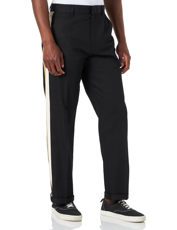 Just Cavalli Men's Pantalone Uomo Pants, Nero, 20