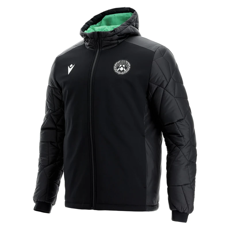Macron Unisex Merchandising Ufficial Padded Udinese Football 2021/22 Bomber Jacket