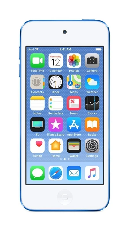 Apple iPod touch (32GB) Blue (Renewed) - A8 Chip, 4-Inch Display